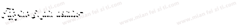 Zapfino Main details字体转换